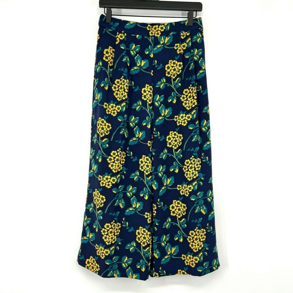 J.Crew Pants Wide Leg Floral Print - Picture 4 of 11
